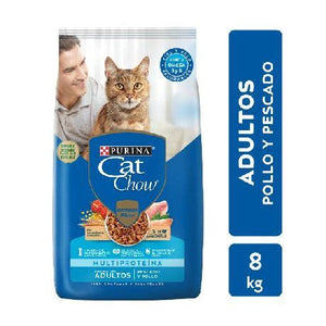 CAT CHOW ADULTO PESCADO X 8 KG
