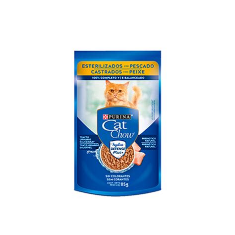 CAT CHOW ESTERILIZADOS PESCADO 15 x 85 G