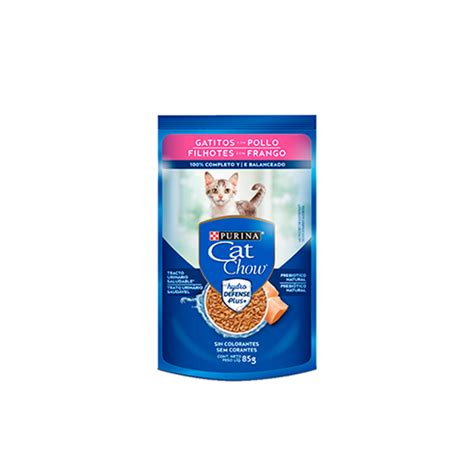 CAT CHOW GATITOS POLLO 15 x 85 G
