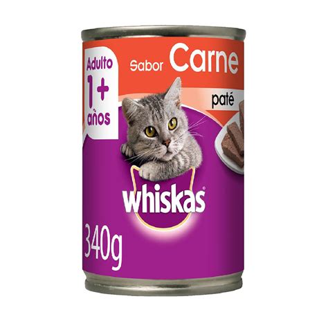 WHISKAS Lata Carne x 340 G