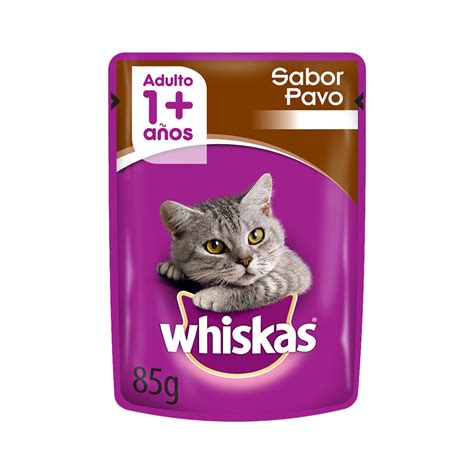 WHISKAS Pouch Pavo x 85 G