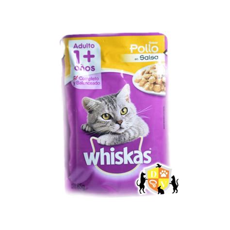 WHISKAS Pouch Pollo x 85 G