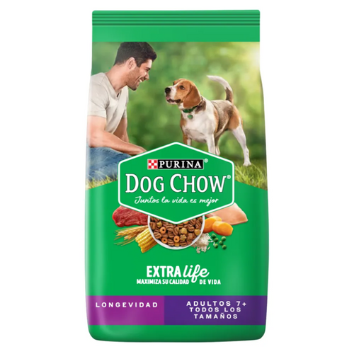 DOG CHOW Longevidad (+7 años) x 21 KG