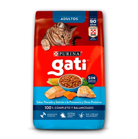 GATI Pescado y Salmón x 15 KG